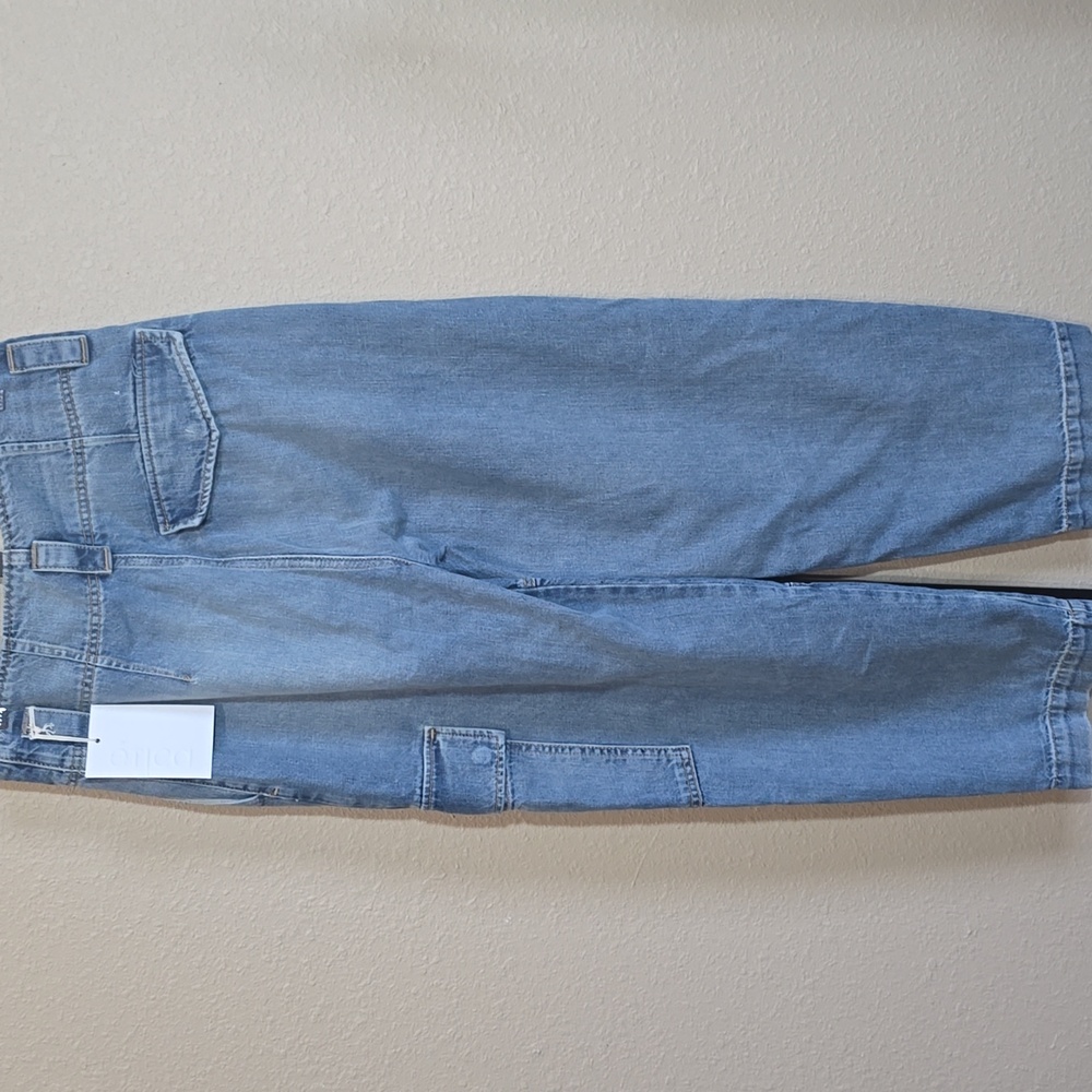 NWT Etica Juni Relaxed Fit Cargo Jeans Size 27 - Picture 8 of 12